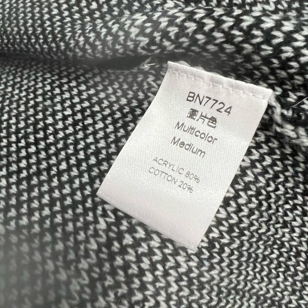 Checker Beautiful Womens‎ Pullover Cardigan Shawl Size Medium - Picture 7 of 7